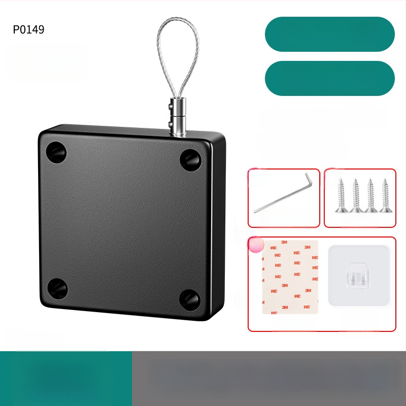 Zatvárací mechanizmus na dvere, lisovaný hliník, značka Sheng bangrong, model P0133, moderný minimalistický štýl