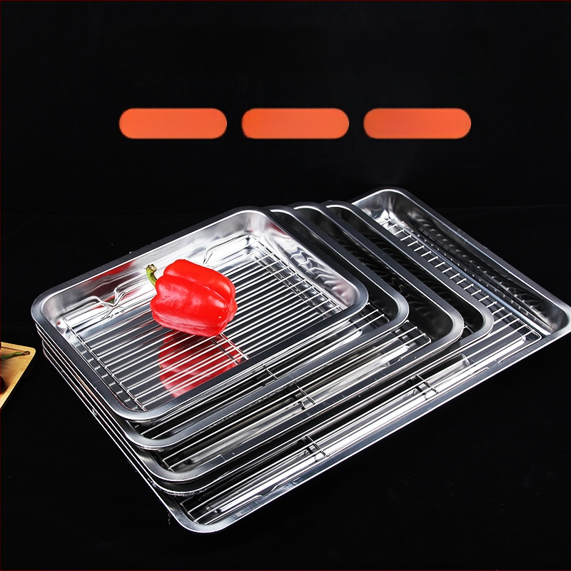 Ristküline roostevabast terasest kandik õlifiltri ekraaniga, mikrolaineohutu, kaasaegne minimalistlik stiil