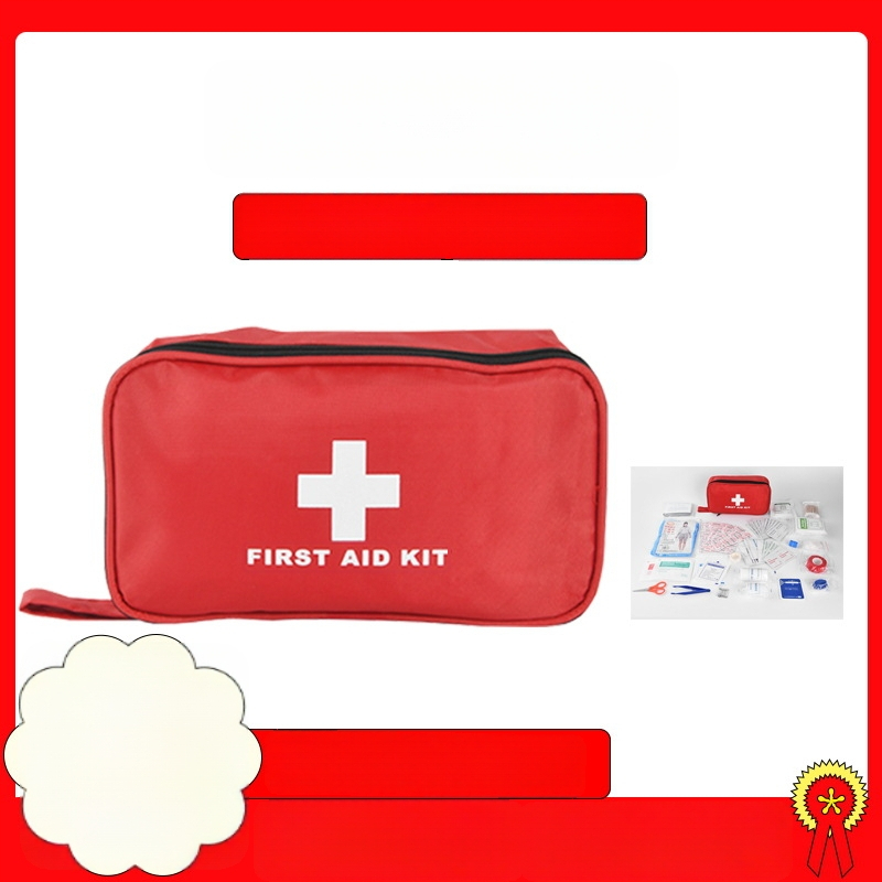 DearGo CEB-01 180-dielna prenosná súprava prvej pomoci pre vonkajšie použitie, auto, dom a cestovanie
