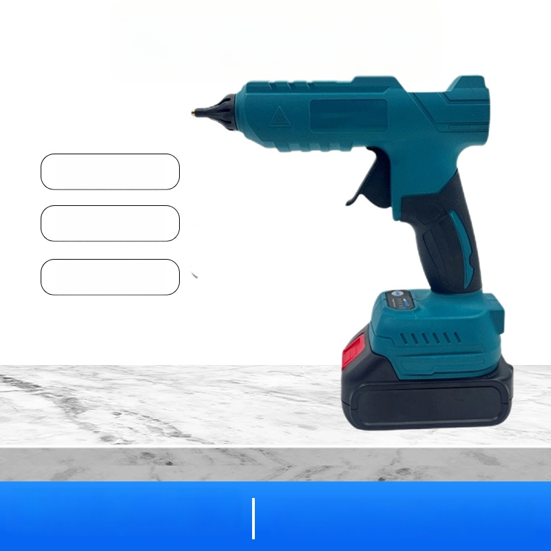 Pistola na tavné lepidlo, nabíjateľná lítium batéria, na domáce použitie