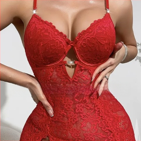 Naistele mõeldud pitskleidi komplekt, nailonist materjal, 90-95% nailon, stiil 37606017128, 2025 kevad