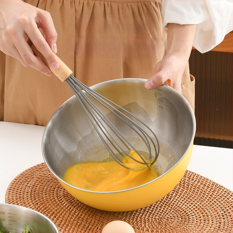 Kórejský štýl nerezová misa na šalát – Olliyi; Materiál: nerezová oceľ; Pre kuchyňu a komerčné použitie; Tvorivý dizajn; Pôvod Guangdong