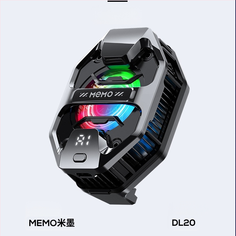 Mimo DL20 AI chladič pre telefón, 20W, ABS, USB-C, 3 rýchlosti chladenia