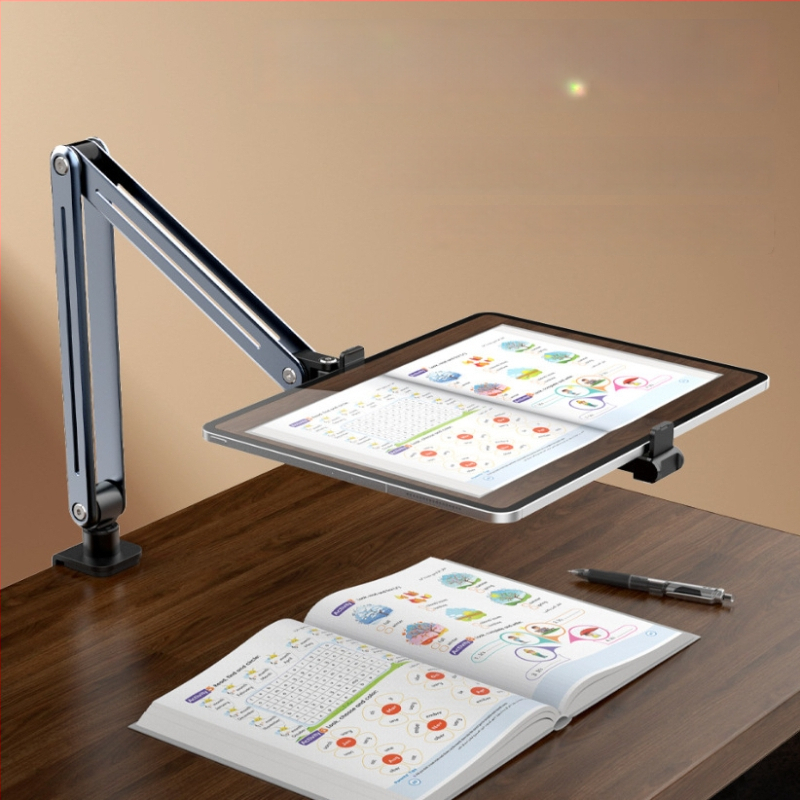 Dvojitý stojan na telefóny a tablet s 360° otočením, skladací a nastavením uhla pre nočnú skrinku