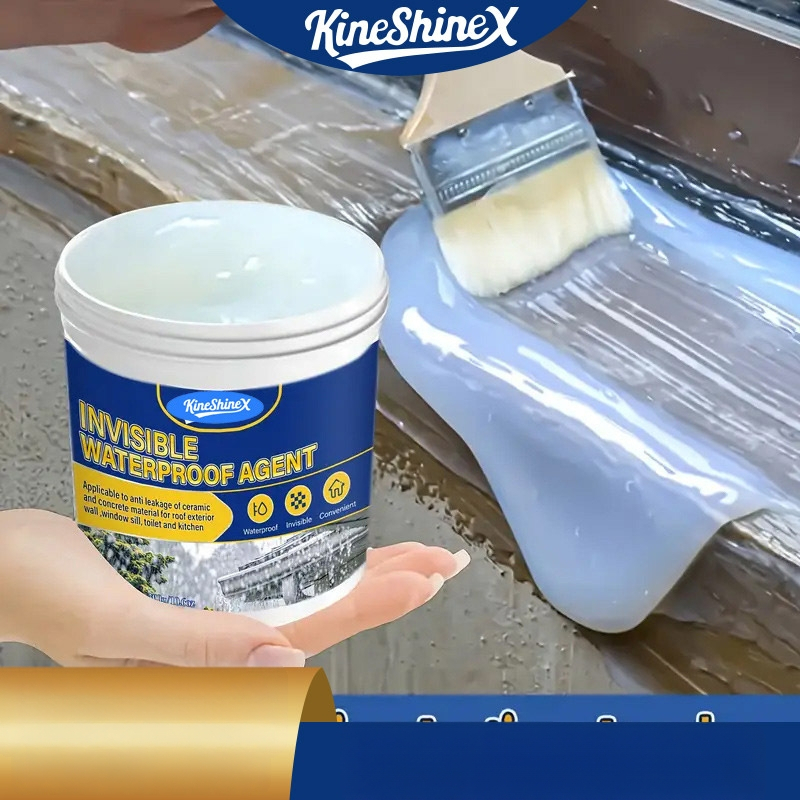 KineShineX Priehľadné vodotesné lepidlo pre vonkajšie steny a kúpeľňu, nano vrstva, kód 69-40-TMFSJ01