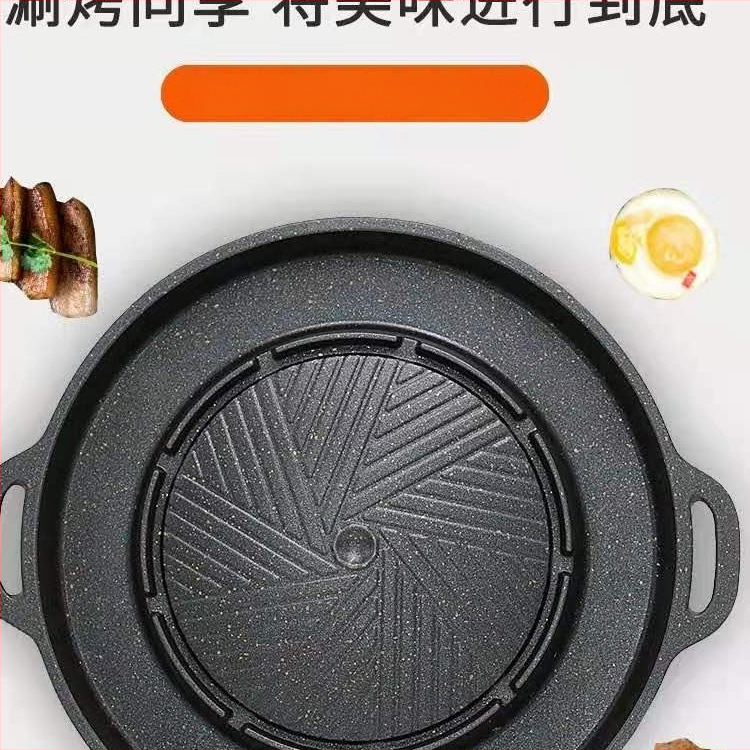 Hliníková štvorcová skladacia gril panvica s nepriľnavým povrchom na vonkajšie použitie