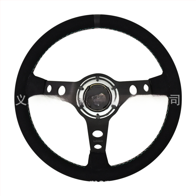 Pretekárske riadiace koleso - velúr materiál, univerzálna kompatibilita, Tiypeor 001-gzfxp599-04