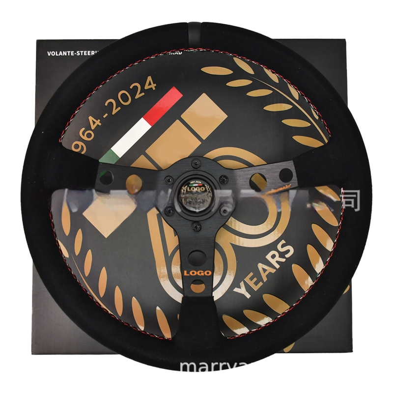 Pretekárske riadiace koleso - velúr materiál, univerzálna kompatibilita, Tiypeor 001-gzfxp599-04