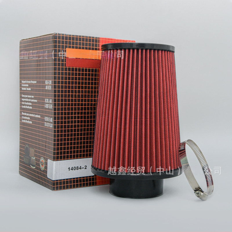 Auto vzduchový filter, s vysokým prietokom, dizajn hubovej hlavy, filtračný prvok