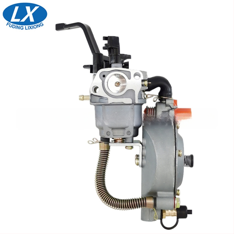 Dvojpalivový mechanický karburátor pre generátory 2-3 kW LPG/CNG, kompatibilný s GX160, GX200, 168F, 170F (štandardné montážne otvory)