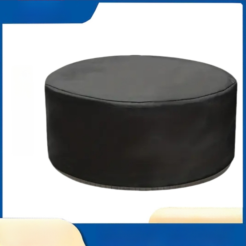 Kruhový vonkajší kryt na bazén – Oxford látka, moderný minimalistický štýl