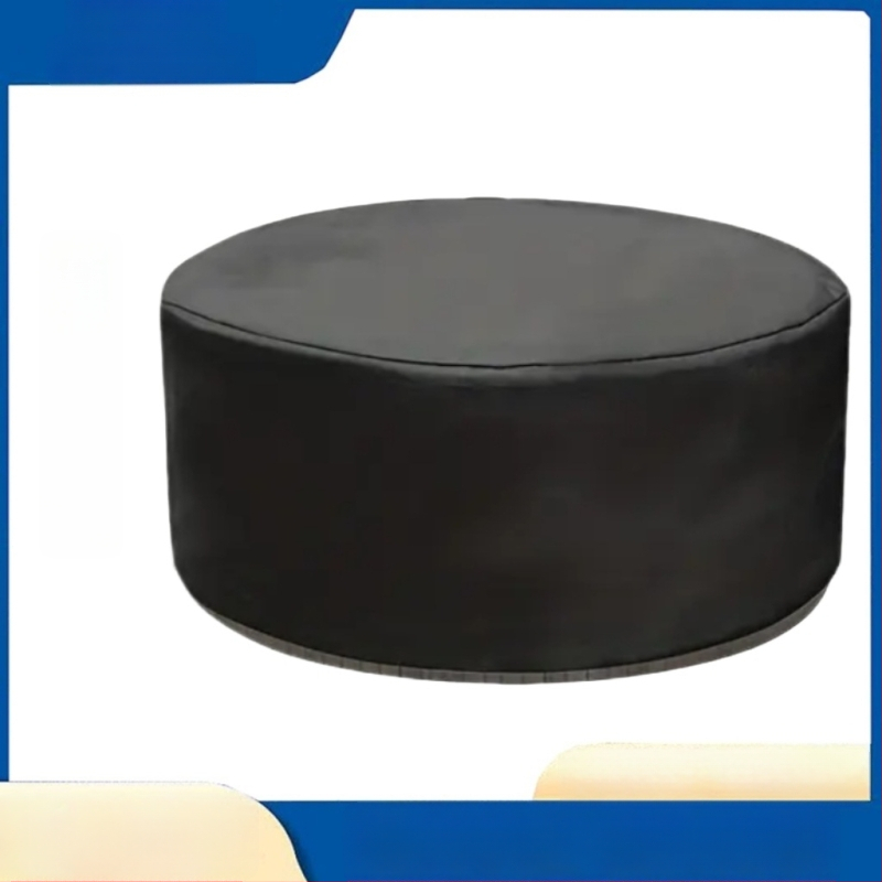 Kruhový vonkajší kryt na bazén – Oxford látka, moderný minimalistický štýl