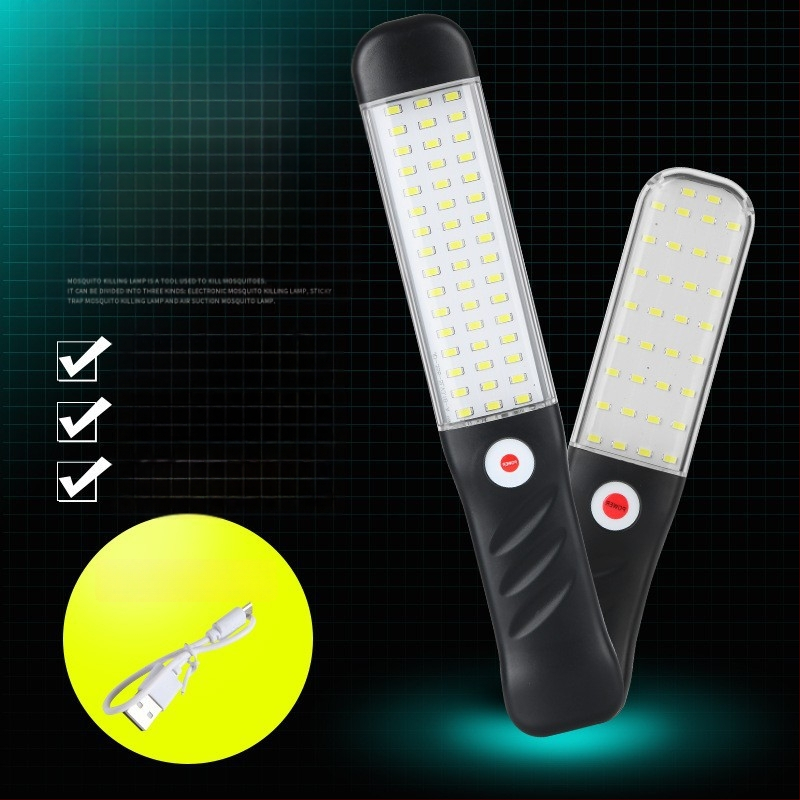 USB multifunkčná núdzová ručná lampa s nastaviteľnou jasou, IP65, LED 5730, 3000 lm, napájanie USB 5V