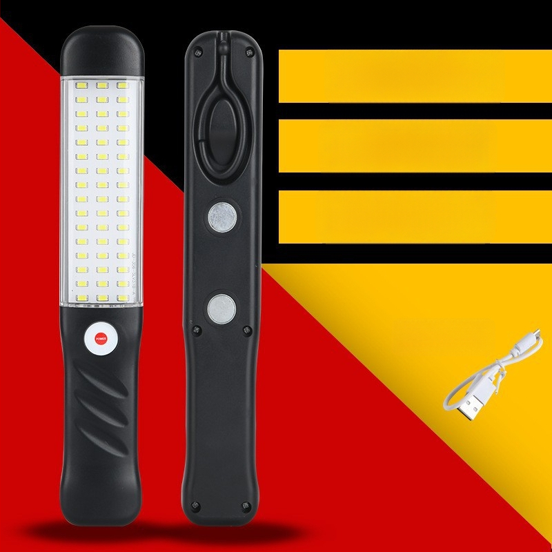 USB multifunkčná núdzová ručná lampa s nastaviteľnou jasou, IP65, LED 5730, 3000 lm, napájanie USB 5V