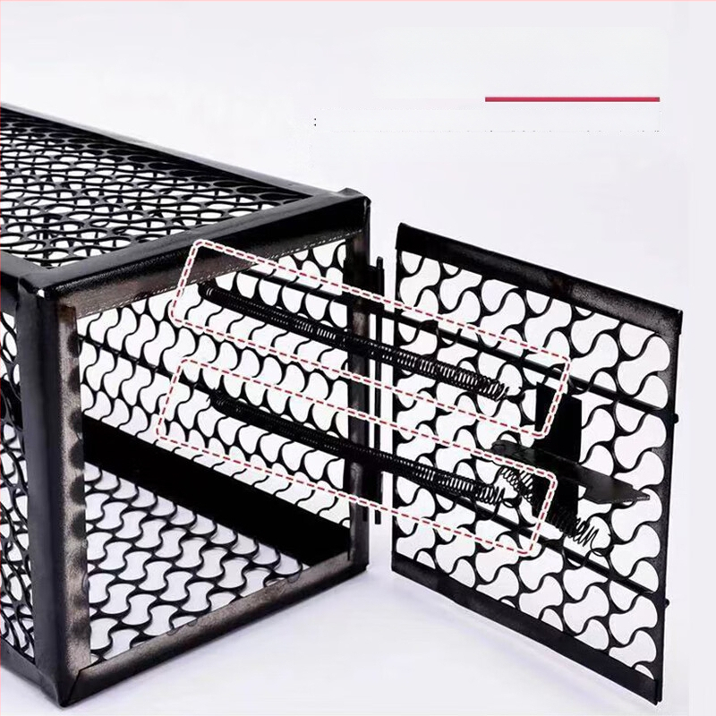 Pasca na myši v klietke — Model S, Kovový rám s vypaľovaným náterom, Malá klietka na myši