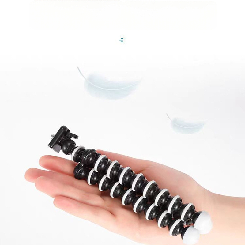 Mini statív Oktopus pre telefón, prenášateľný stolný držiak, univerzálny plast, prispôsobiteľný, Zhihao