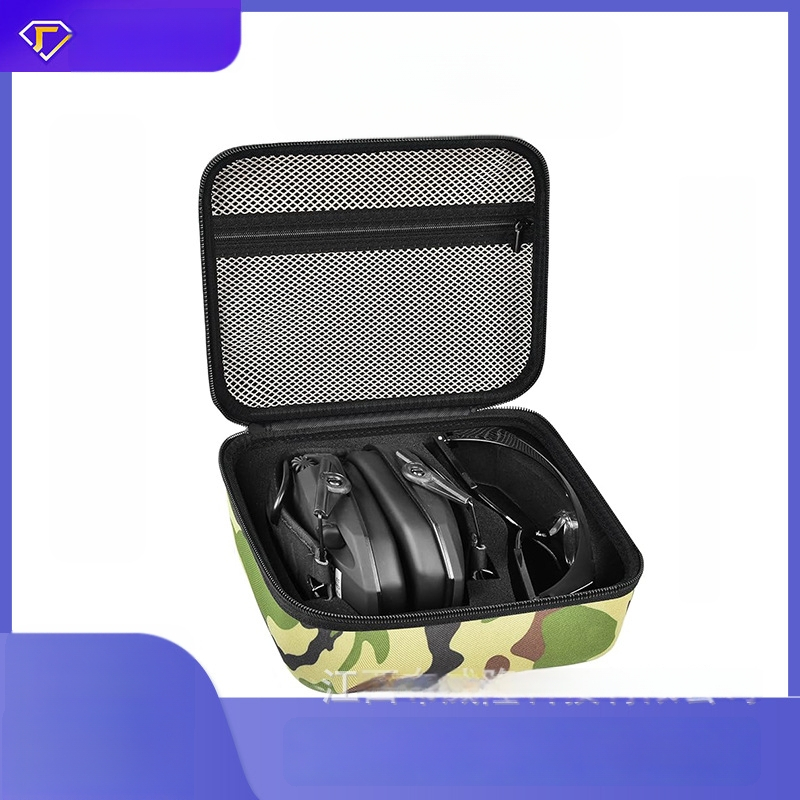 Ausų kištukų apsauginė dėžutė medžioklei ir šaudymui, Oxford medžiaga, BWL, lauko maskavimas/militariškas krepšys, lauko sportas – 2023 vasara