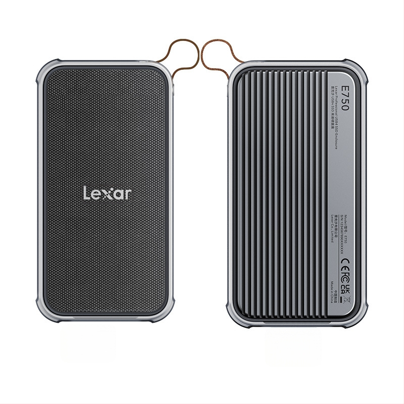 Lexar E750 USB4 NVMe M.2 externá SSD skrinka s Thunderbolt 4, podpora až 8 TB