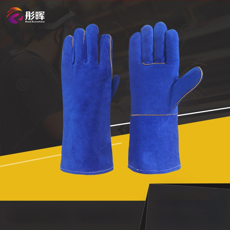 Tonghui zváračské rukavice z hovädzej kože