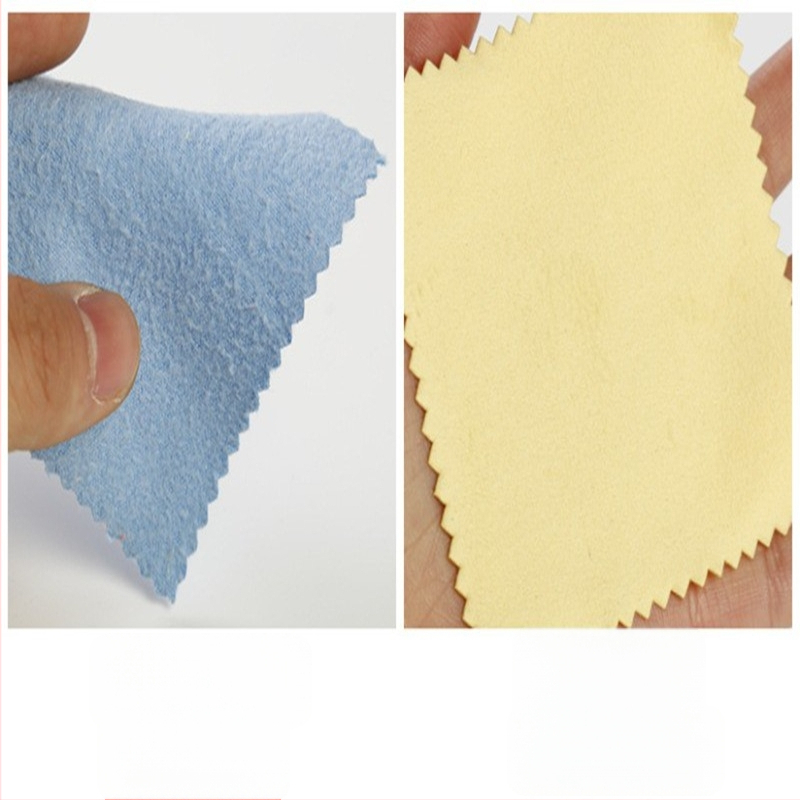 Strieborná čistiaca a leštiaca handrička na šperky a strieborné riady