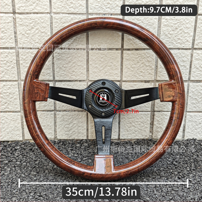 Pretekársky volán - zliatina, PC-ST05B, univerzálna kompatibilita