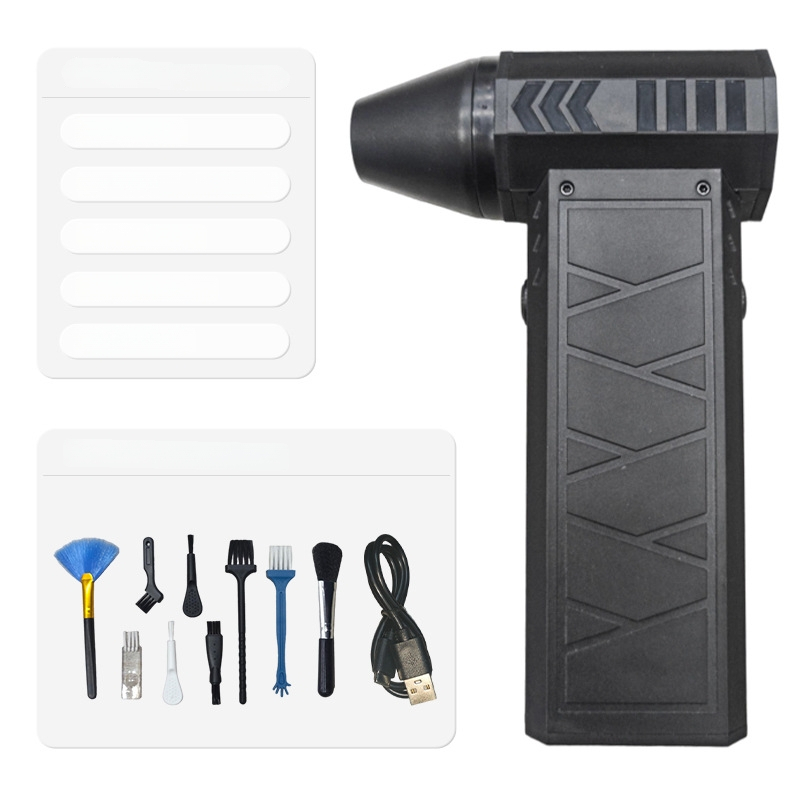 Stanový ventilátor F2 s batériou 4000 mAh+, 4 rýchlosti, hluk 37-45 dB, vstavané osvetlenie, hmotnosť 312 g, prenosný