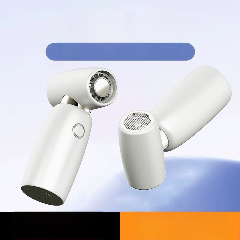 Prenosný turbo ventilátor s Li-ion batériou, 5V, 4W, hluk < 36 dB, 4 rýchlosti