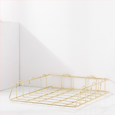 Stohovateľný regál na súbory, stolné skladovanie pre kanceláriu a štúdium