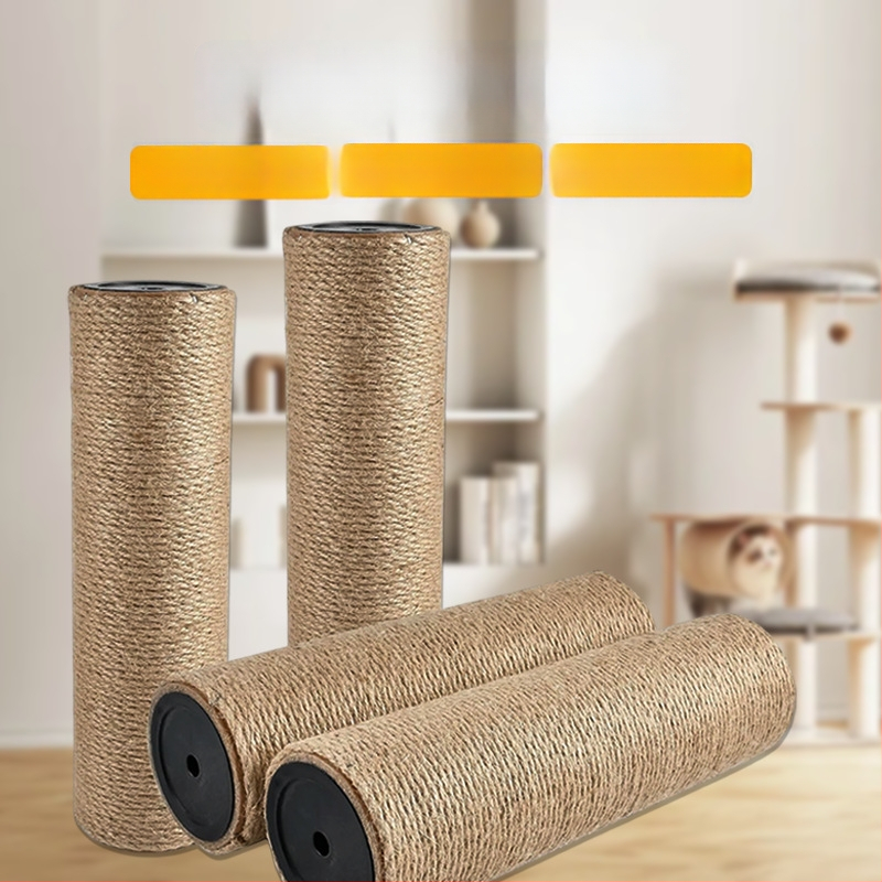 Sisalový náhradný stĺpec pre mačací strom - DIY príslušenstvo, jednoduchý štýl, Pet travel e-family
