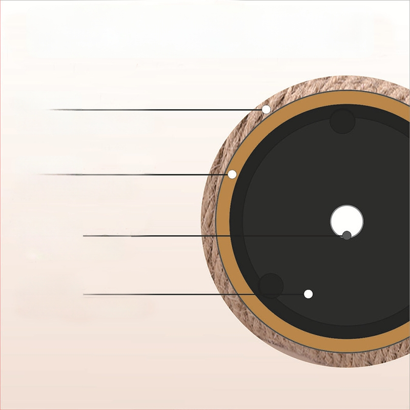 Sisalový náhradný stĺpec pre mačací strom - DIY príslušenstvo, jednoduchý štýl, Pet travel e-family