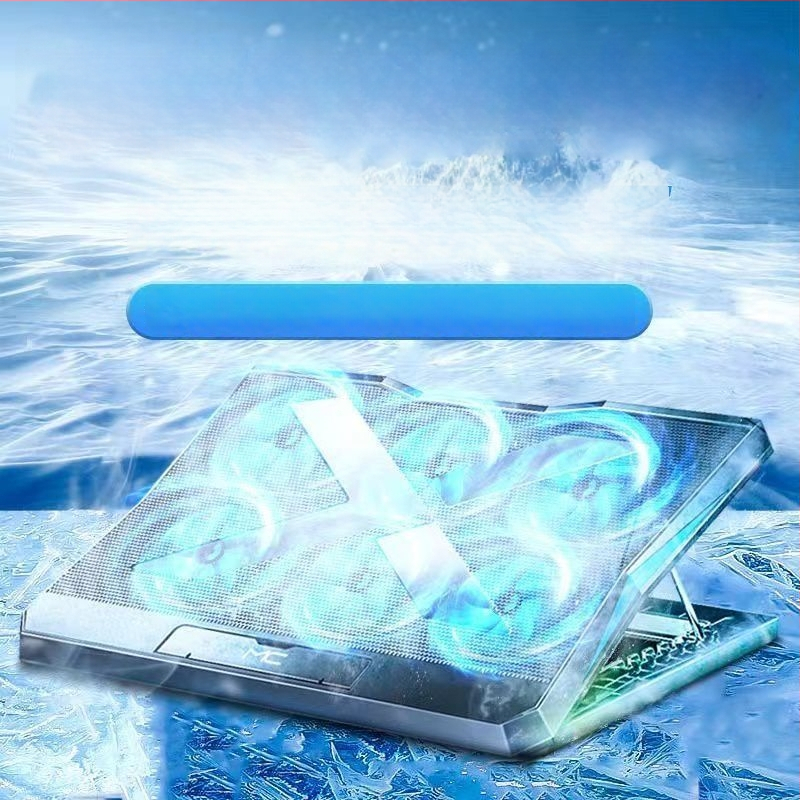 Podložka na chladenie notebooku s polovodičovou chladiacou základňou, tichý ventilátor s núteným prúdom vzduchu, kompatibilná s Lenovo Legion notebookmi