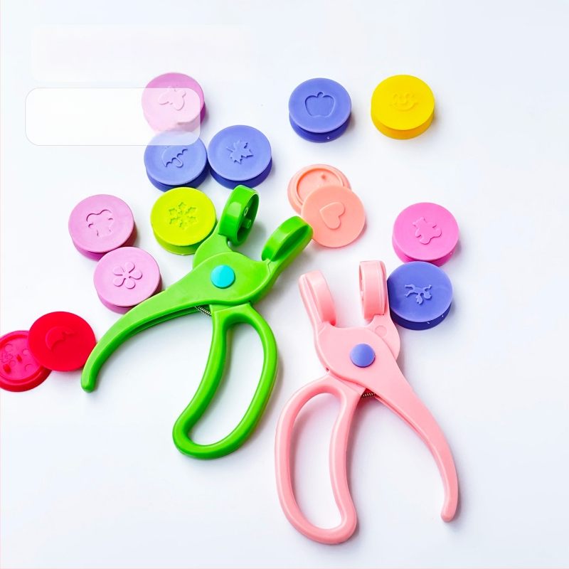 Sada embosovacích pečiatok pre deti - DIY remeslá pre materskú školu a denník - ABS materiál