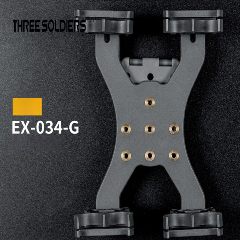 CS taktický klip na model s rozširovacou funkciou, ABS materiál, Ex-034, pre outdoorové športy, unisex