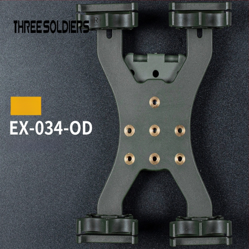 CS taktický klip na model s rozširovacou funkciou, ABS materiál, Ex-034, pre outdoorové športy, unisex