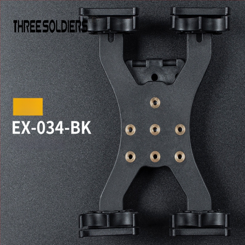 CS taktický klip na model s rozširovacou funkciou, ABS materiál, Ex-034, pre outdoorové športy, unisex