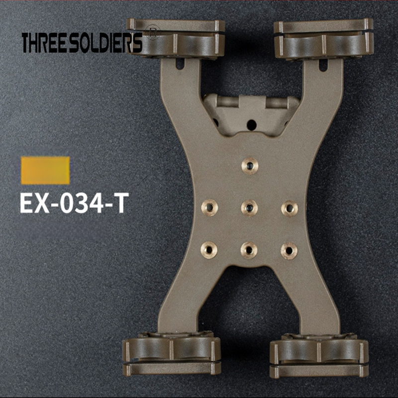 CS taktický klip na model s rozširovacou funkciou, ABS materiál, Ex-034, pre outdoorové športy, unisex