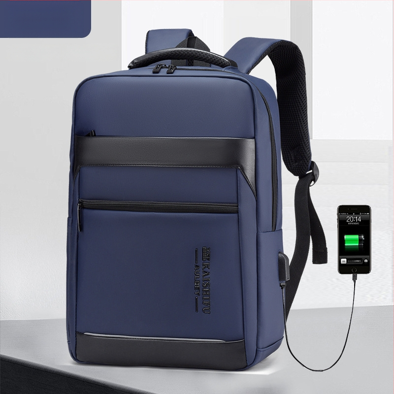 Notebookový batoh pre biznis s vodeodolnou PVC látkou, priedušný dizajn, popruhy s vzduchovým vankúšom, kapacita do 20 l