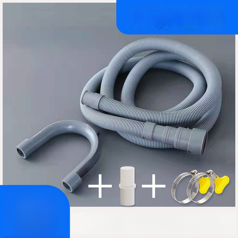 Predĺženie odvodného potrubia práčky s upínacím konektorom GTPSG-25MM; Materiál PVC+TPR; Normálny tlak 1.0; Inštalácia: priame vloženie; Značka LS