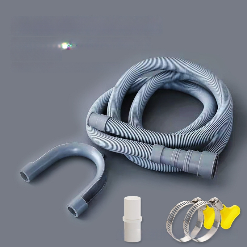 Predĺženie odvodného potrubia práčky s upínacím konektorom GTPSG-25MM; Materiál PVC+TPR; Normálny tlak 1.0; Inštalácia: priame vloženie; Značka LS