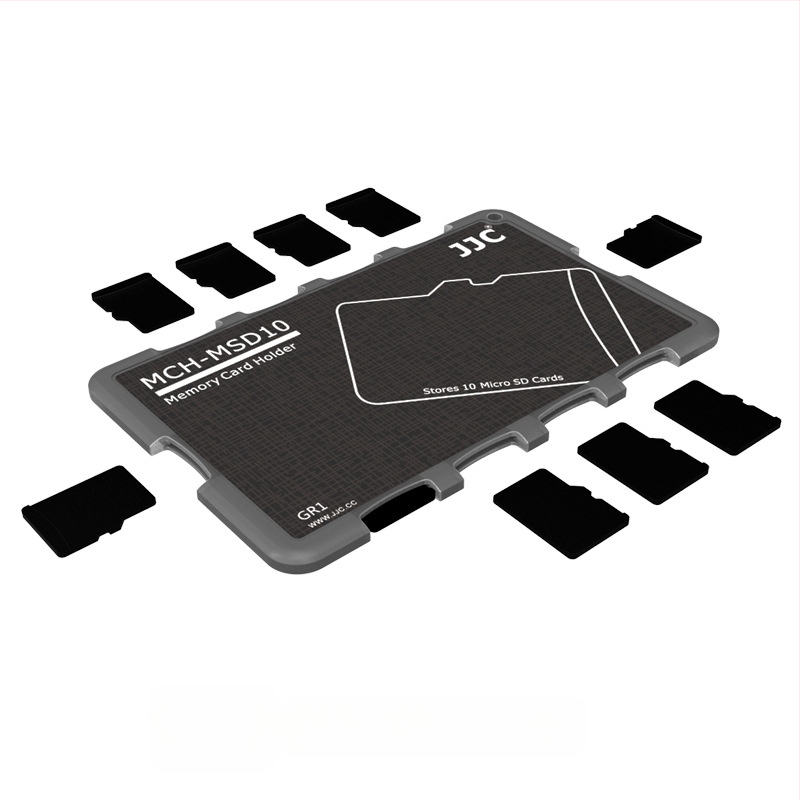 JJC MCH séria púzdro na pamäťové karty pre SD/TF karty – OEM spracovanie, hmotnosť 0.020