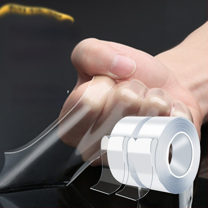 Nano obojstranná lepiaca páska na montáž na stenu - Acrylový lepiaci systém; Lepenie lepením; Leto 2017; Domáci produkt