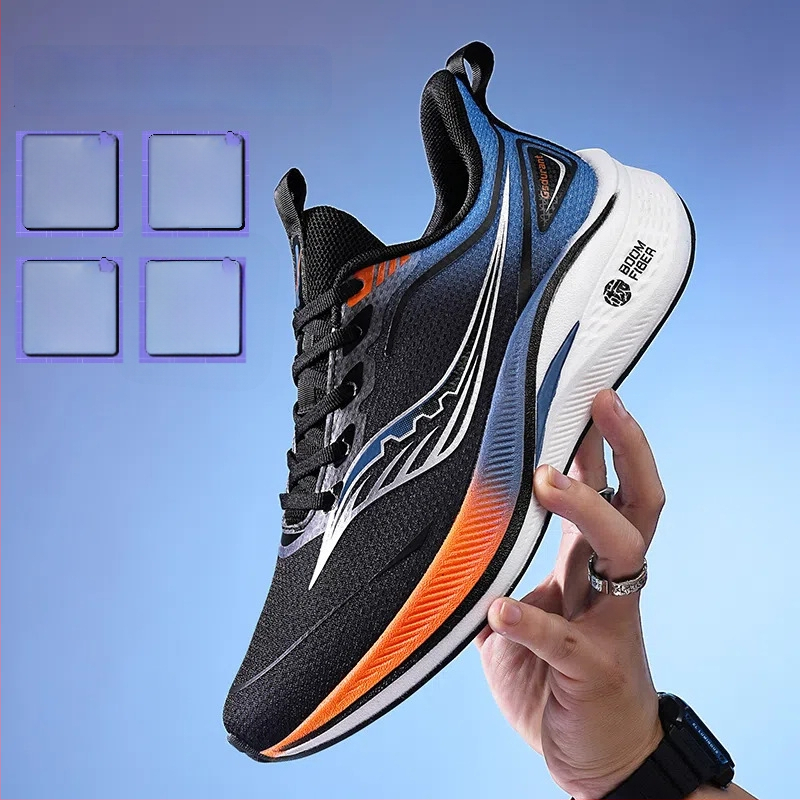 Pánske basketbalové tenisky, priedušné, s hrubšou podrážkou, z plastu, pre dospelých