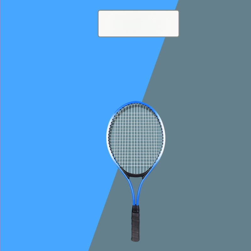 Tréningový set tenisovej rakety pre začiatočníkov – samostatné cvičenie s lanom, hliníková zliatina (Materiál: hliníková zliatina; Šport: tenis; Scenáre: stolný tenis a bedminton)
