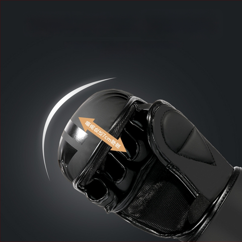 Boxovacie rukavice pre dospelých - profesionálny tréning, Muay Thai rukavice s polprstami, model ltao1003836576, značka Haichao Department Store Factory