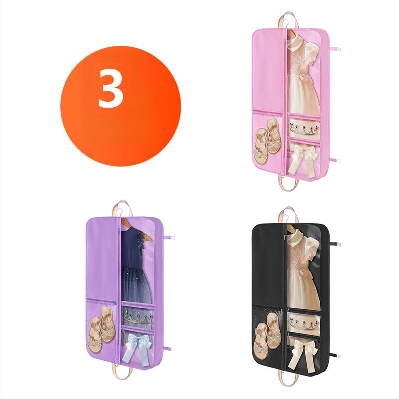 Taška na ochranu oblečenia z netkanej textílie – korejský štýl, pre oblečenie a drobnosti, proti prachu a vlhkosti, na cestovanie a do spálne