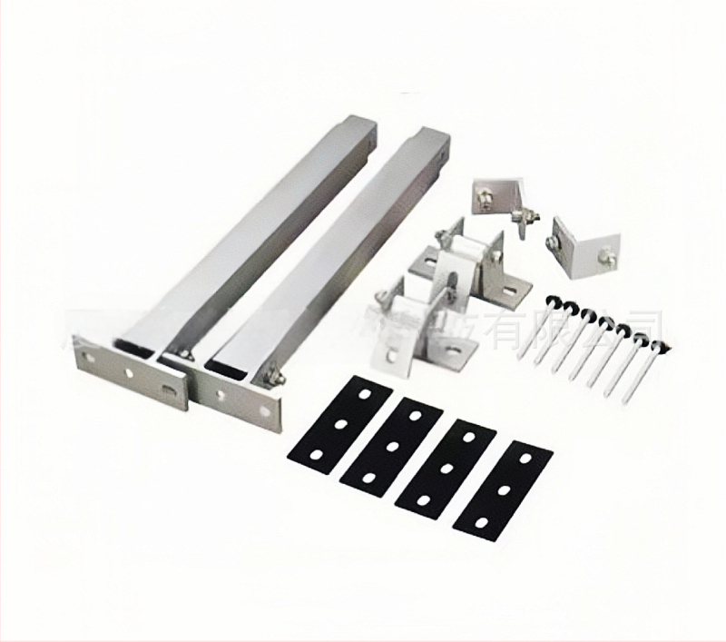 Držiak solárneho panelu z hliníkovej zliatiny AL6005-T5, nastaviteľný 15–30°, predné a zadné nohy, hmotnosť 2