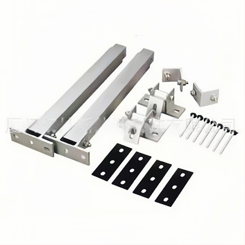 Držiak solárneho panelu z hliníkovej zliatiny AL6005-T5, nastaviteľný 15–30°, predné a zadné nohy, hmotnosť 2