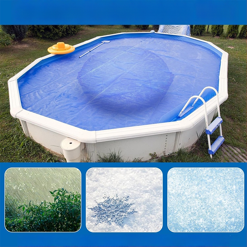 Nafukovacie vankúš pre bazén, kruhový tvar, PVC, hrúbka 0,3 mm, hmotnosť 0,85 kg, pre dospelých