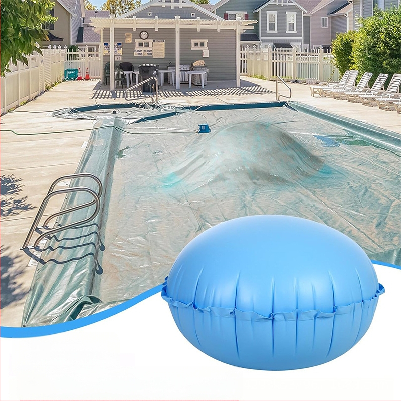 Nafukovacie vankúš pre bazén, kruhový tvar, PVC, hrúbka 0,3 mm, hmotnosť 0,85 kg, pre dospelých