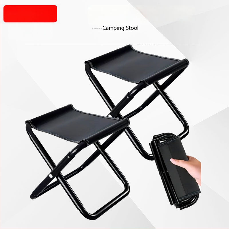 Star Mountain Sklopná stolička – karbónová oceľ, vonkajšie použitie, prenosná na kempovanie